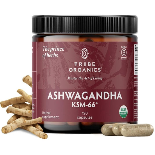 TRIBE ORGANICS Ashwagandha KSM 66